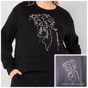 Hope & Wonder Women's History Month Sweatshirt(Pit to pit 34”Length: 22.5”)